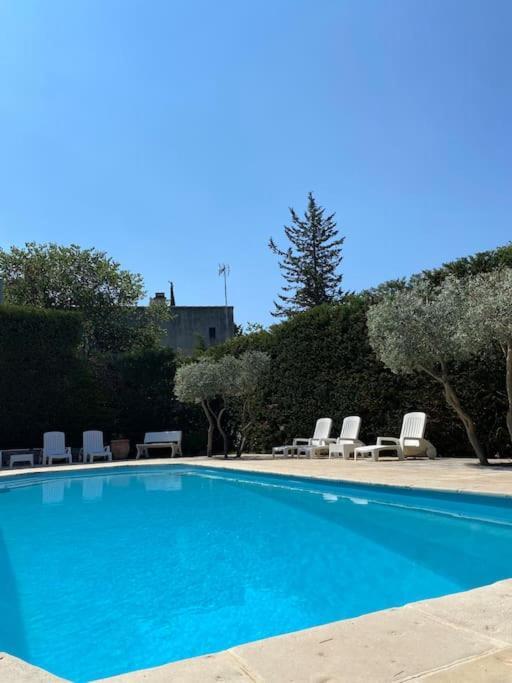 T2 Avec Jardin Et Piscine Privee Apartamento Velaux Exterior foto